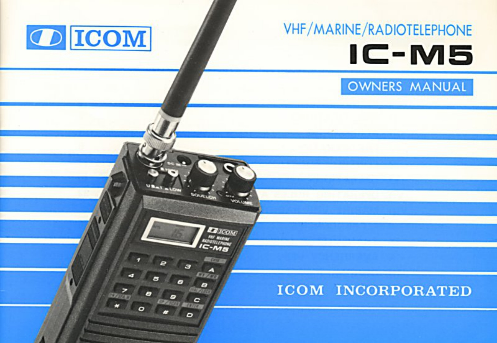 icom_icm5_使用说明书手册