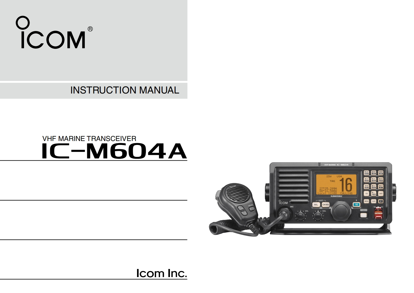icom_icm604a_使用说明书手册