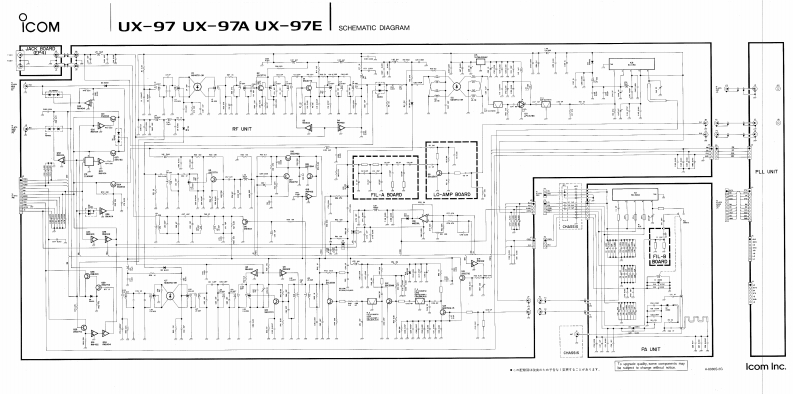 icom_ux97ae_参考电器原理图手册