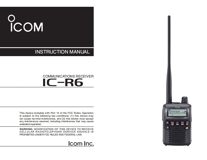 icr6_使用说明书手册