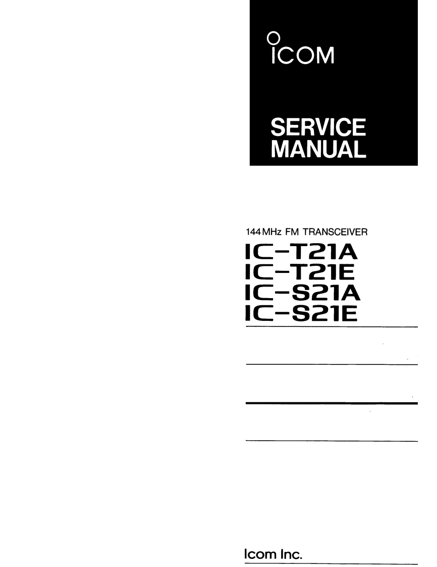 ics21ae_ict21ae_维修手册电器原理图