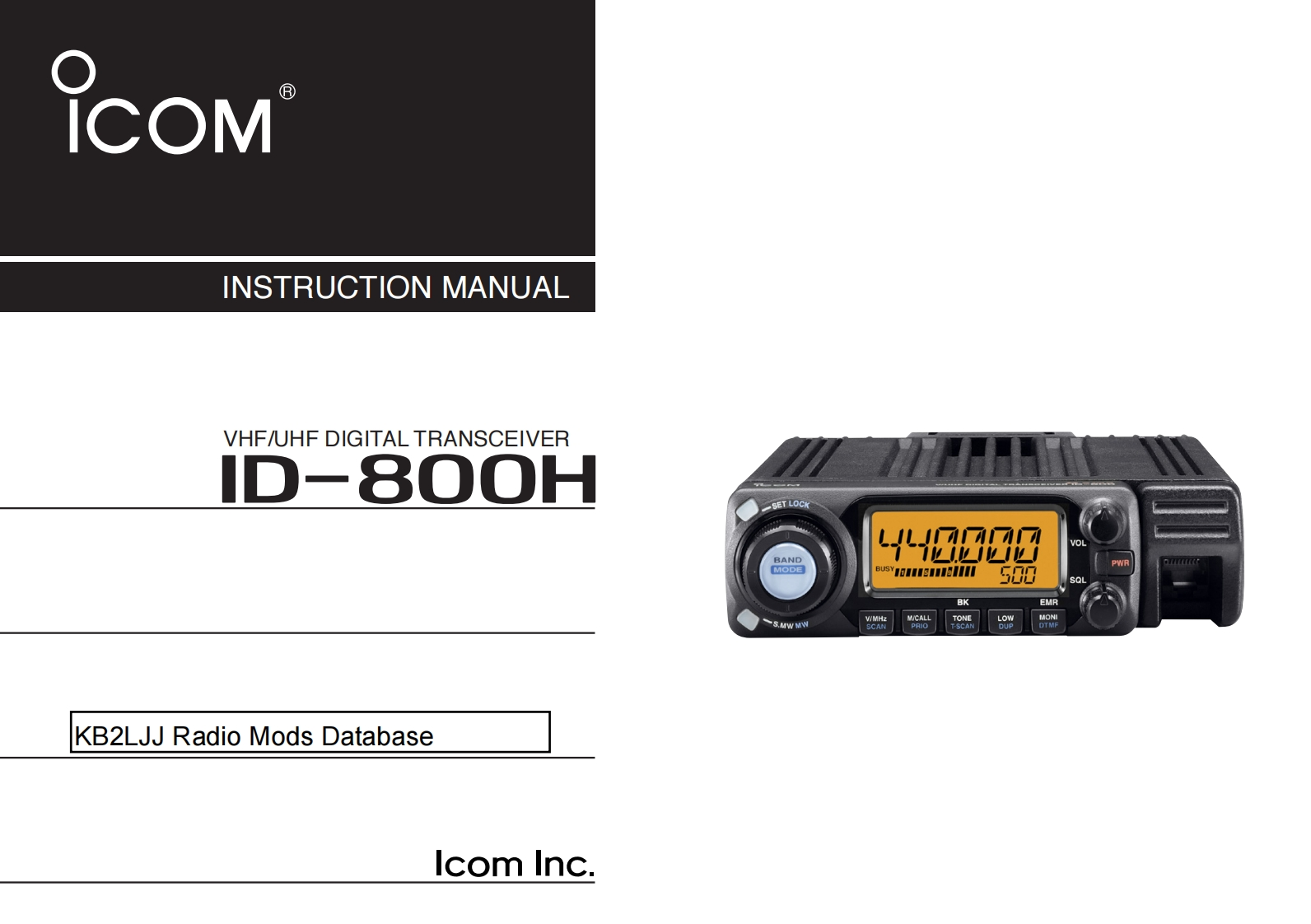 id-800h-instruction-操作说明书手册