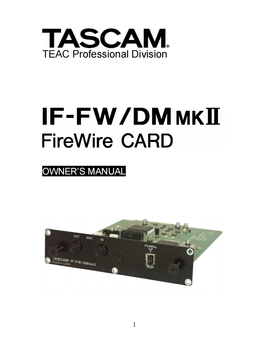 iffwdm-mkii-owners-操作说明书手册-e