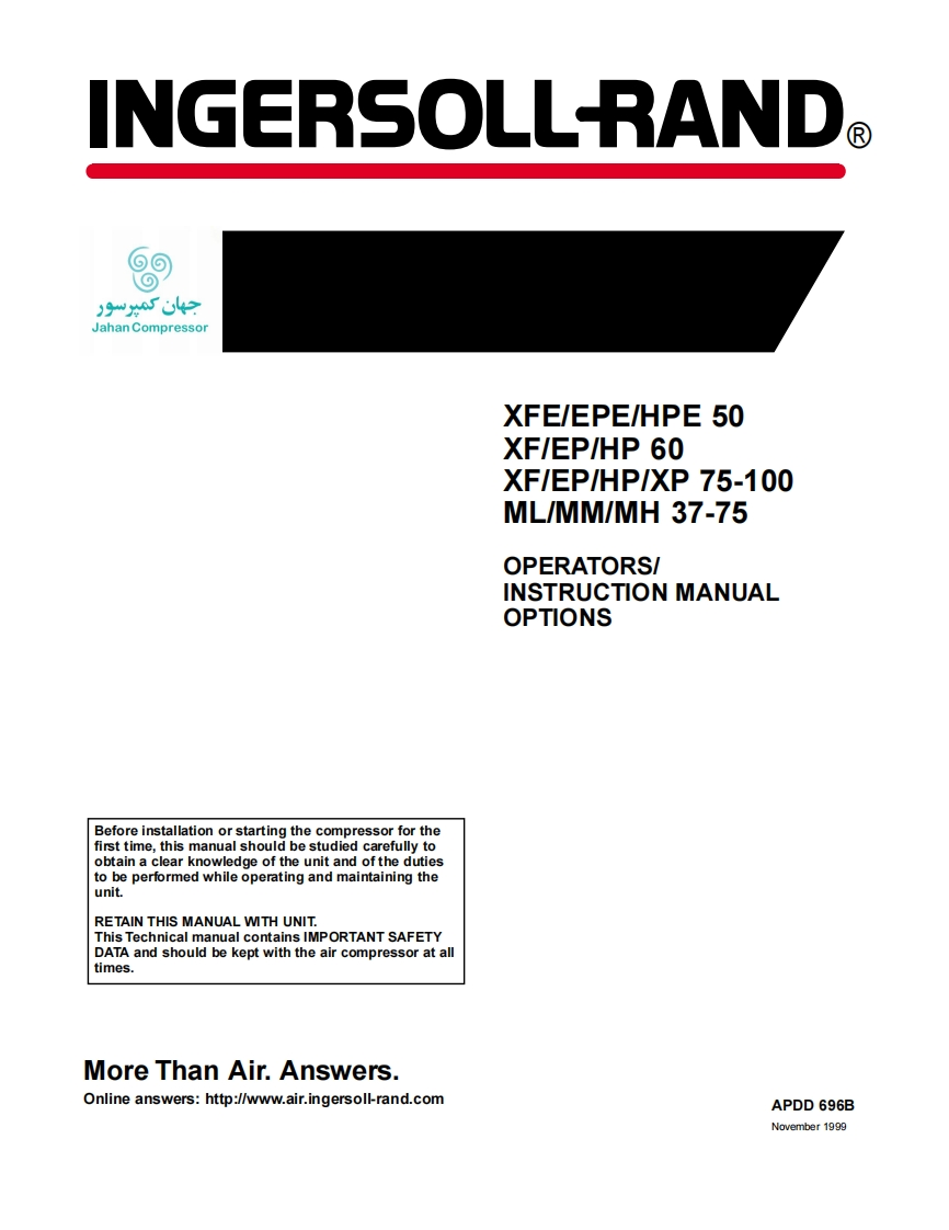 ingersoll-rand-air-compressor-operators-操作说明书手册-60-hp-xf-ep-hp-pdf_compress