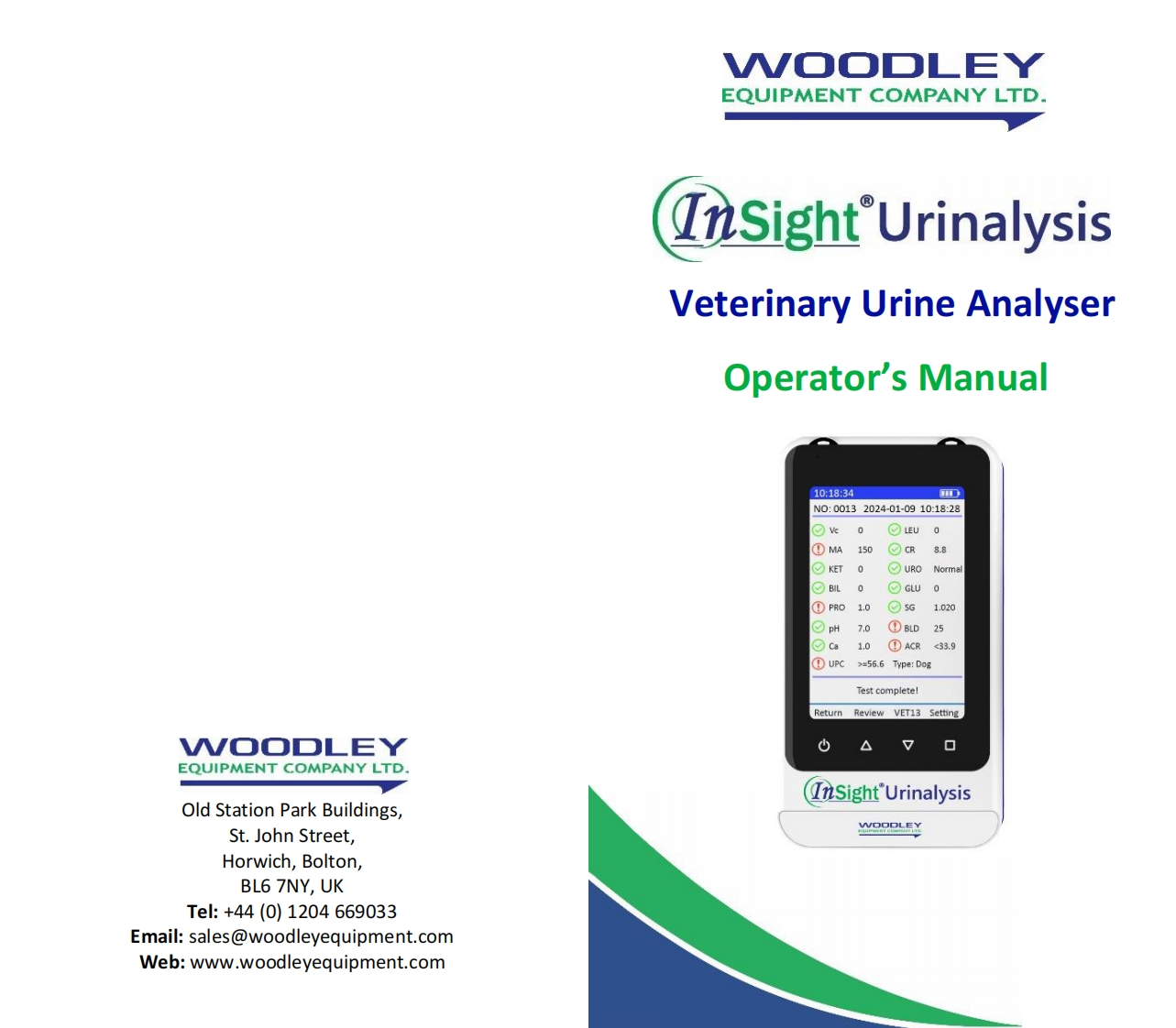 insight_urinalysis_操作说明书手册