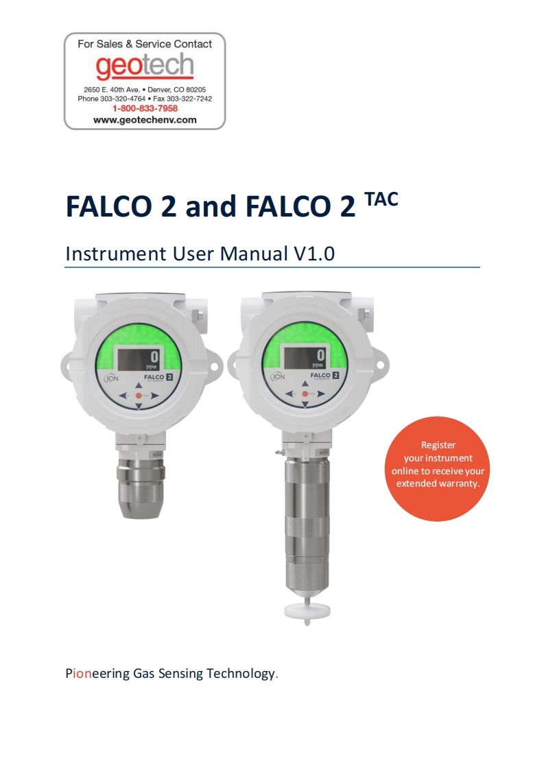 ion_science_Falco2_User_使用说明书手册_V1.0
