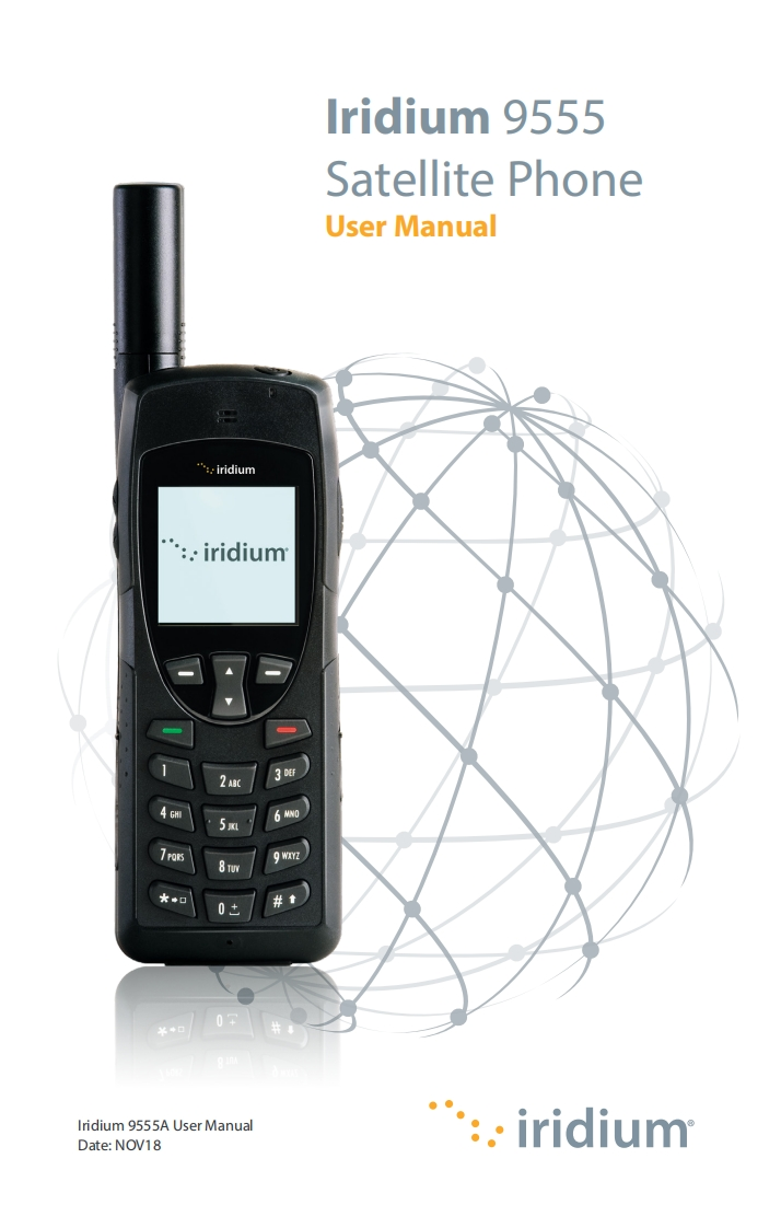 iridium-9555-satellite-phone-操作说明书手册