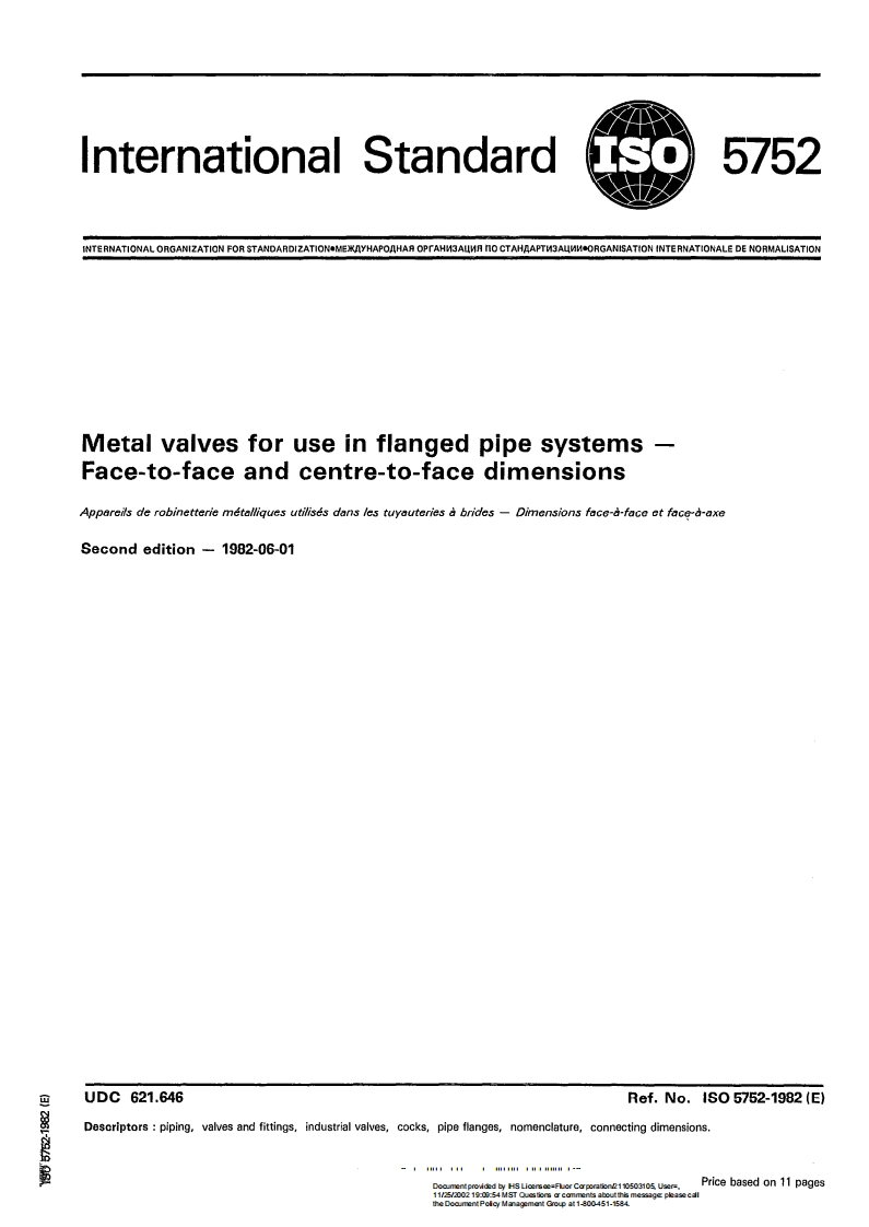 iso-5752-1982-face-to-face