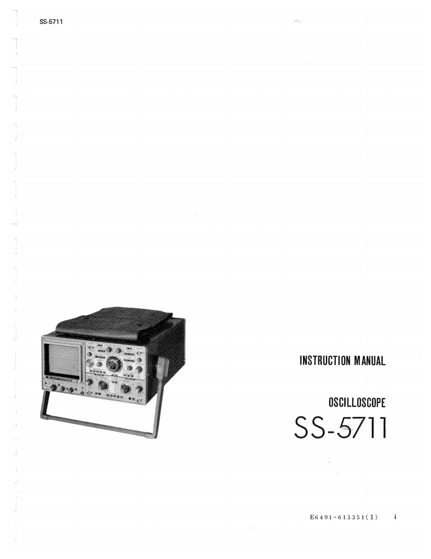 iwatsu_ss-5711_sm维修电器原理图手册