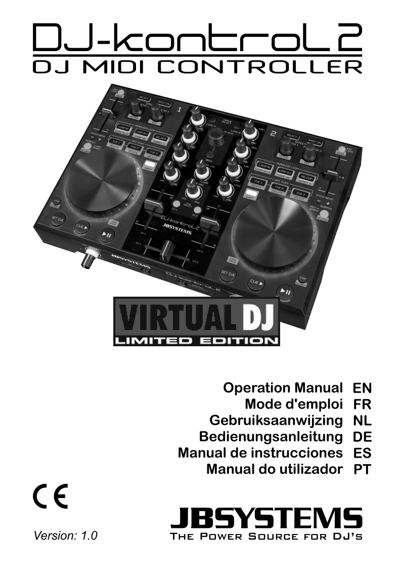 jb-dj-kontrol-2-midi-controller_使用说明书手册