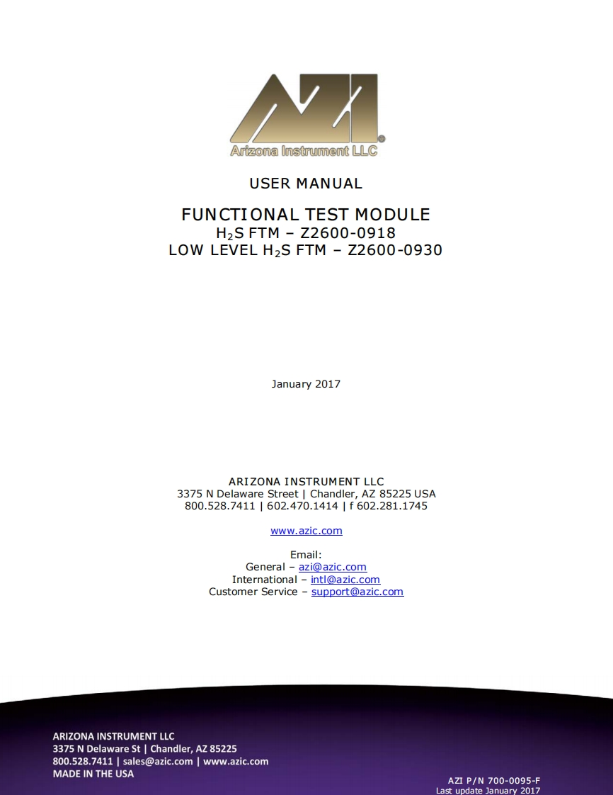 jerome-hydrogen-sulfide-functional-test-module-操作说明书手册-700-0095-(1)