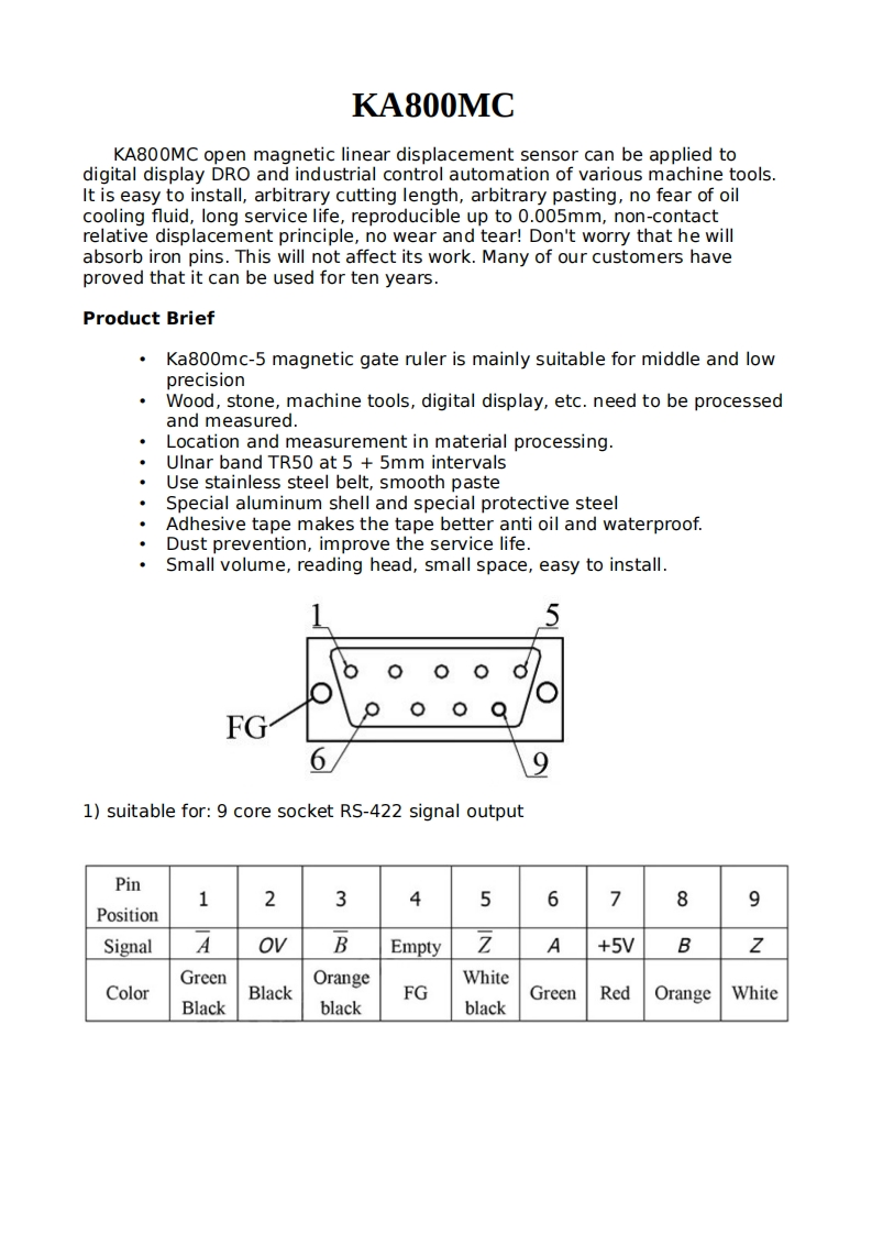 ka800mc-5_操作说明书手册