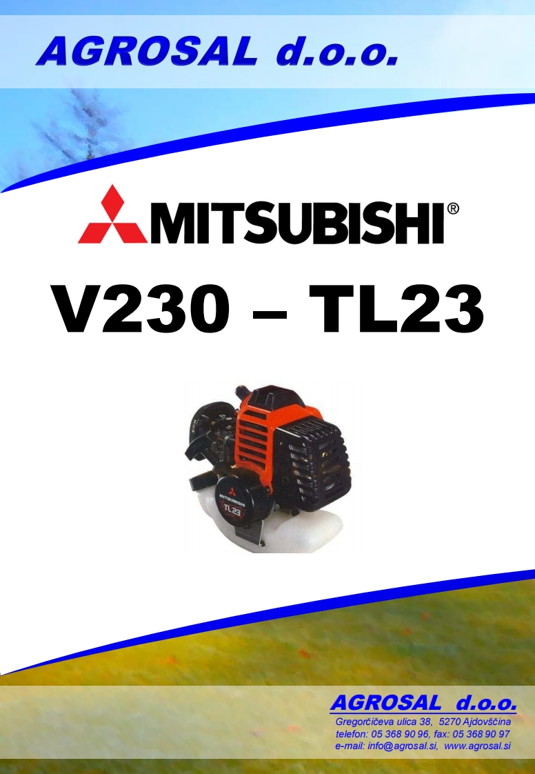 katalog_mitsubishi_v230-tl23维修拆解说明书图册