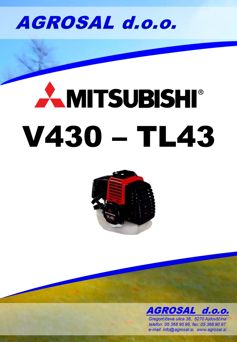 katalog_mitsubishi_v430-tl43维修拆解说明书图册