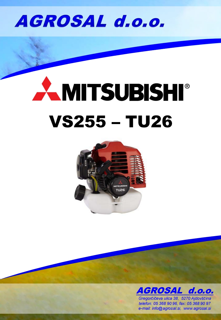 katalog_mitsubishi_vs255-tu26维修拆解说明书图册
