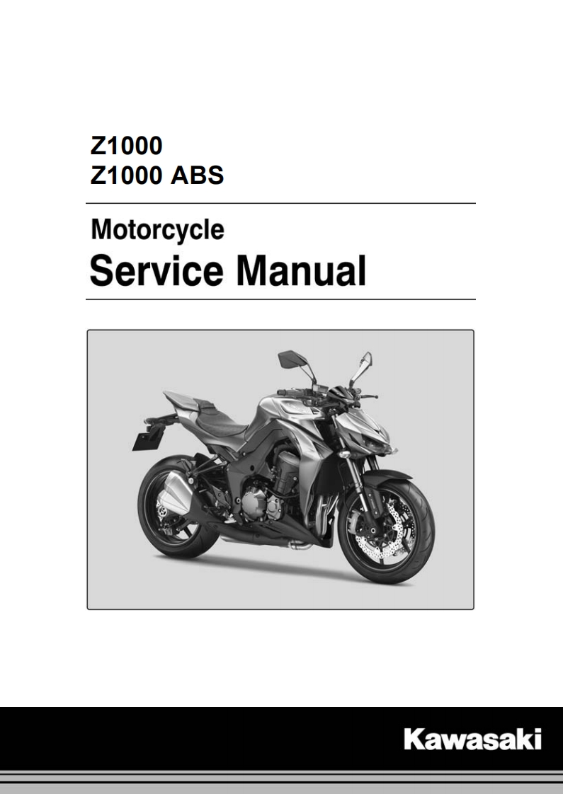kawasaki-z1000-维修维护手册