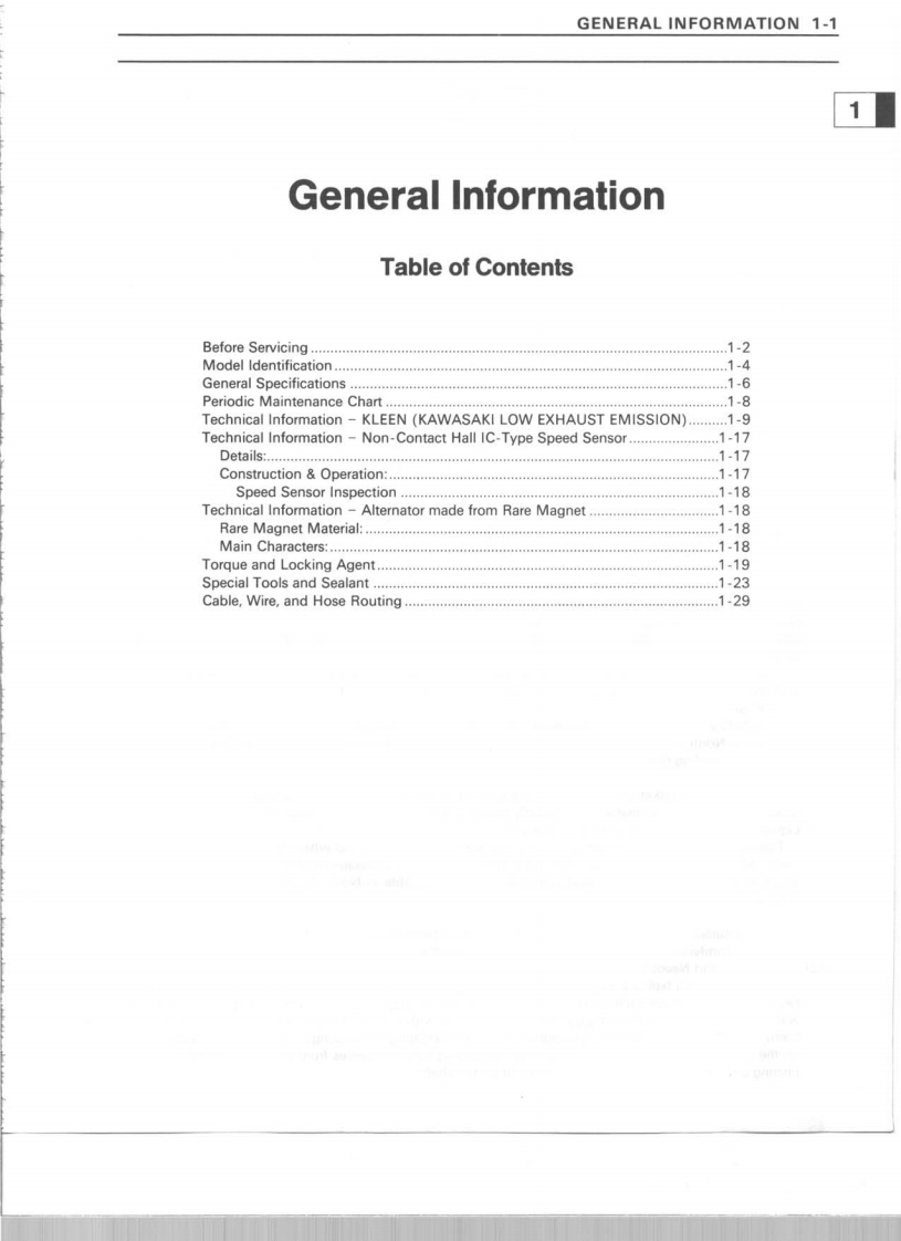 kawasaki_zx900c1_d1维修维护手册