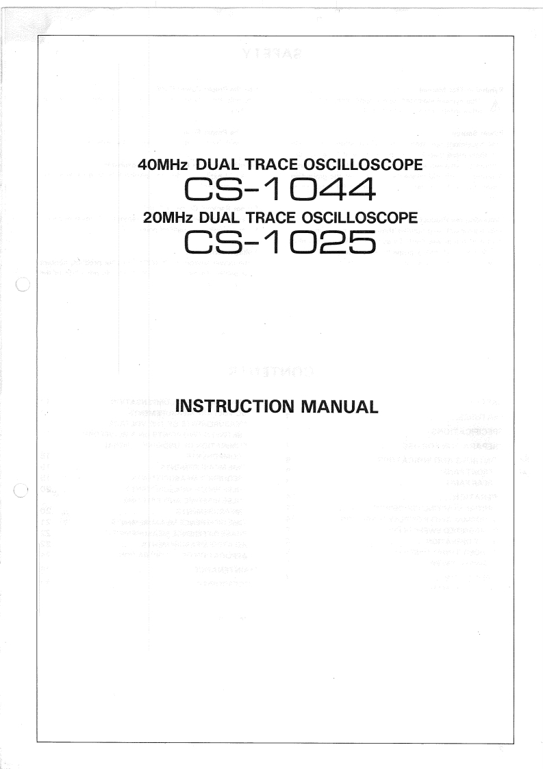 kenwood--cs-1044--操作说明书手册--ID14622