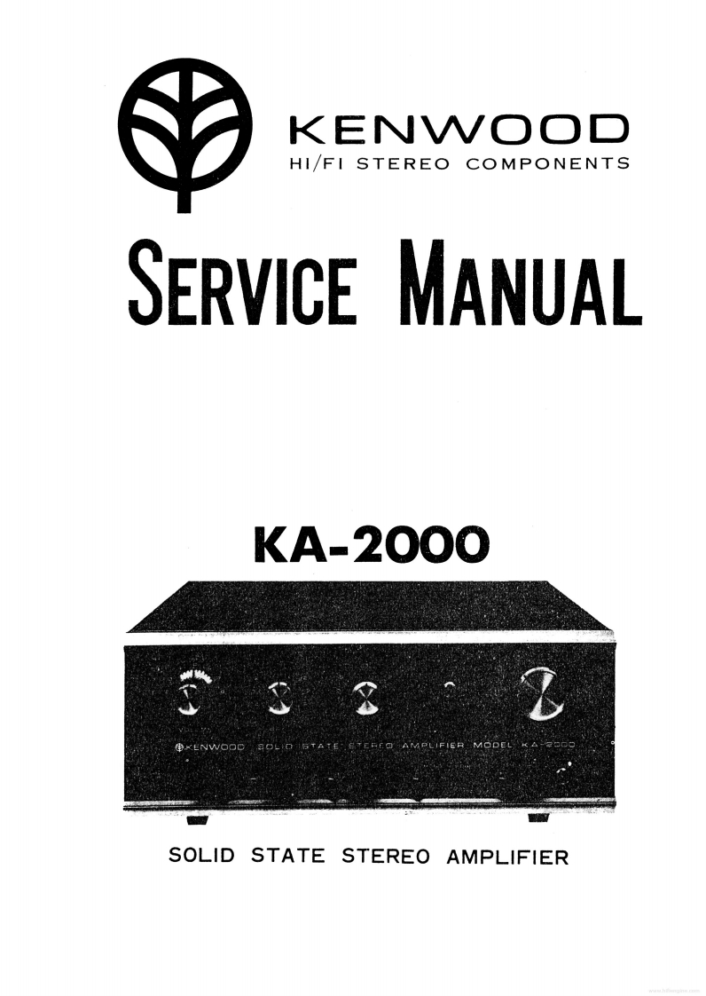 kenwood_ka-2000维修电器原理图