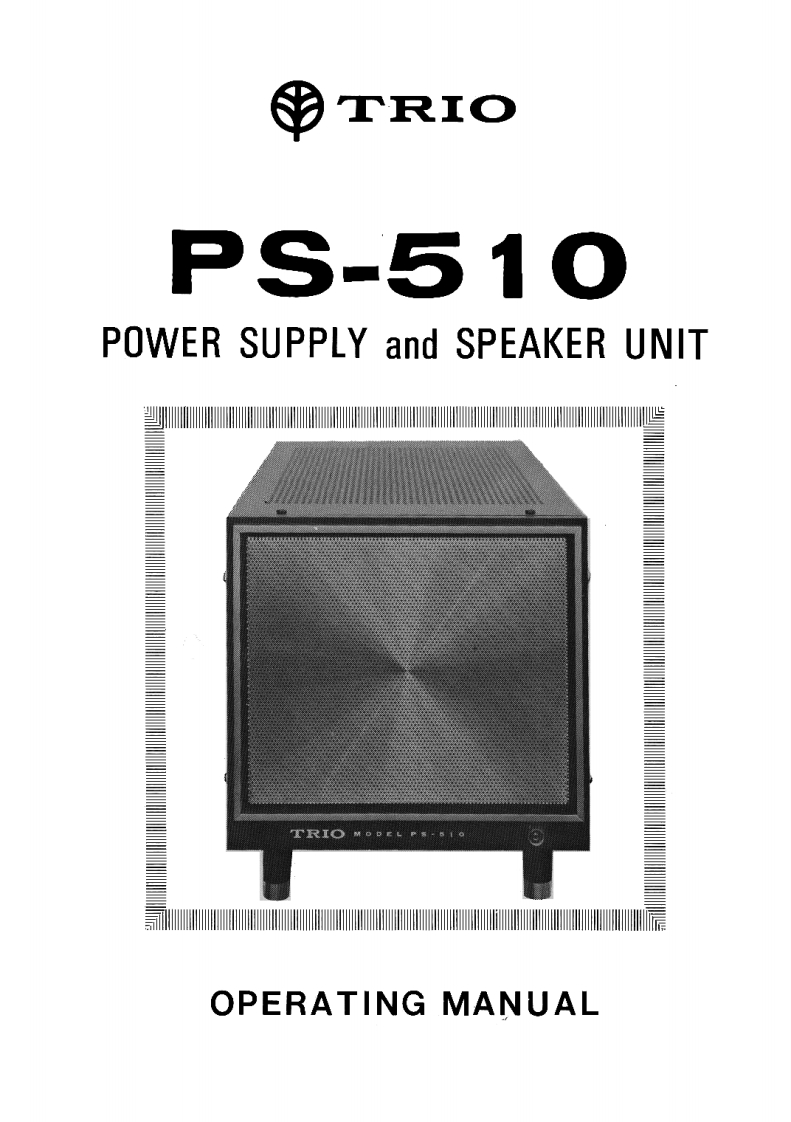 kenwood_ps-510_sm维修电器原理图手册