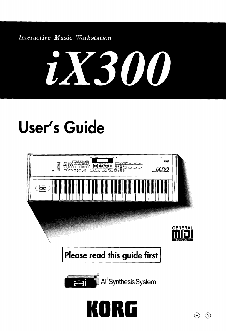 korg-ix300-使用说明书手册