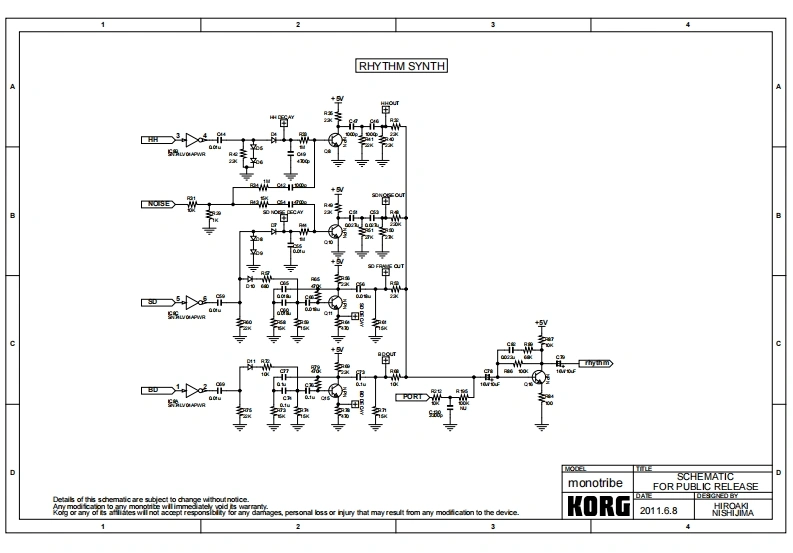 korg-monotribe-sch维修手册含电器原理图-找手册网