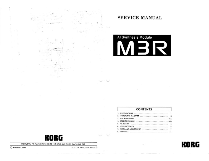korg-mr3-维修电器原理图手册-schematic