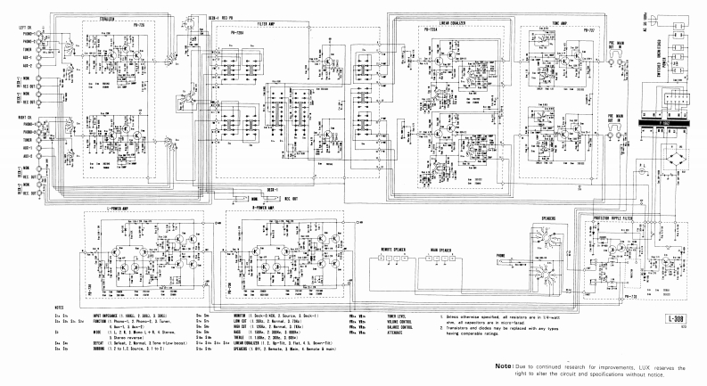l-308_schematic维修电器原理图