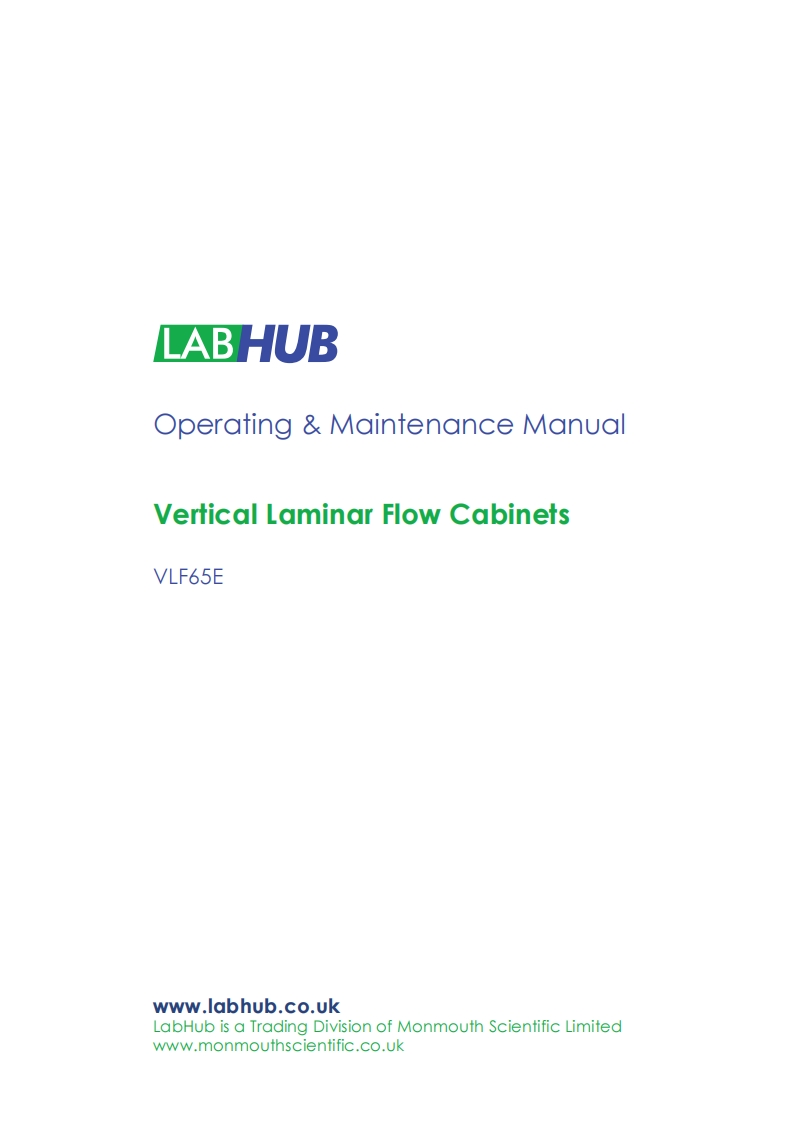 labHub-VLF65E-操作说明书手册