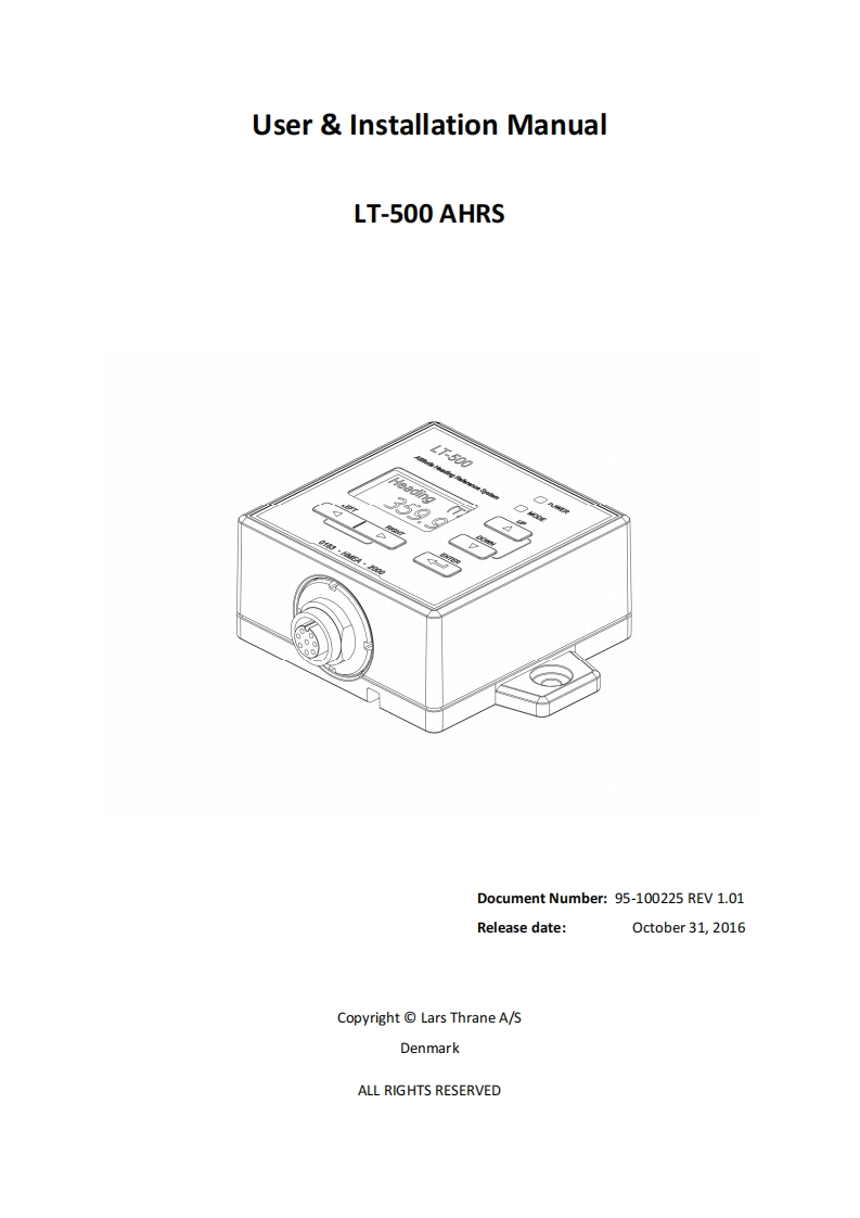 lars-thrane-lt-500-reference-system-操作说明书手册