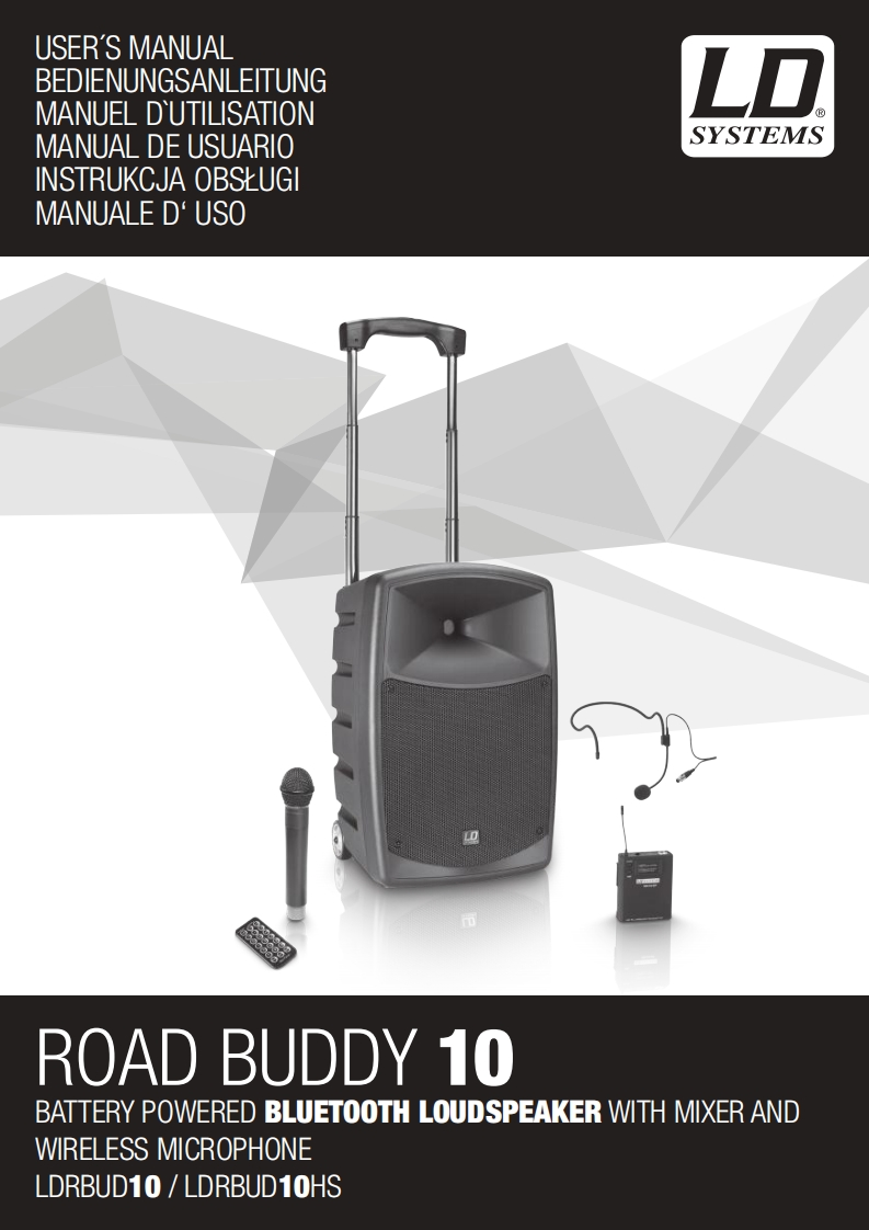 ldsystemsROADBUDDY10操作说明书手册