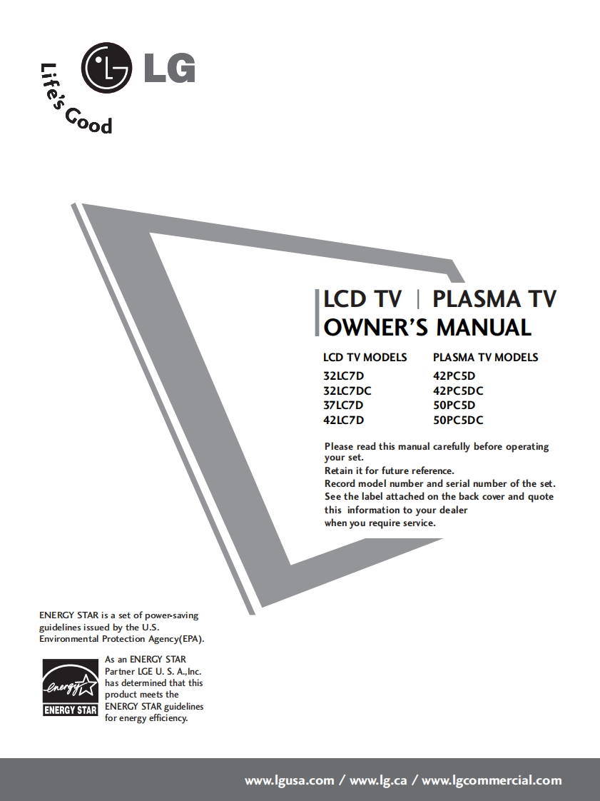 lg--32lc7d--操作说明书手册--ID15888