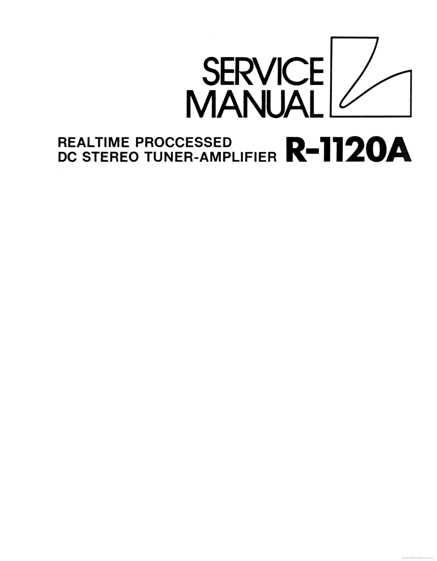 luxman-r-1120serv维修电器原理图