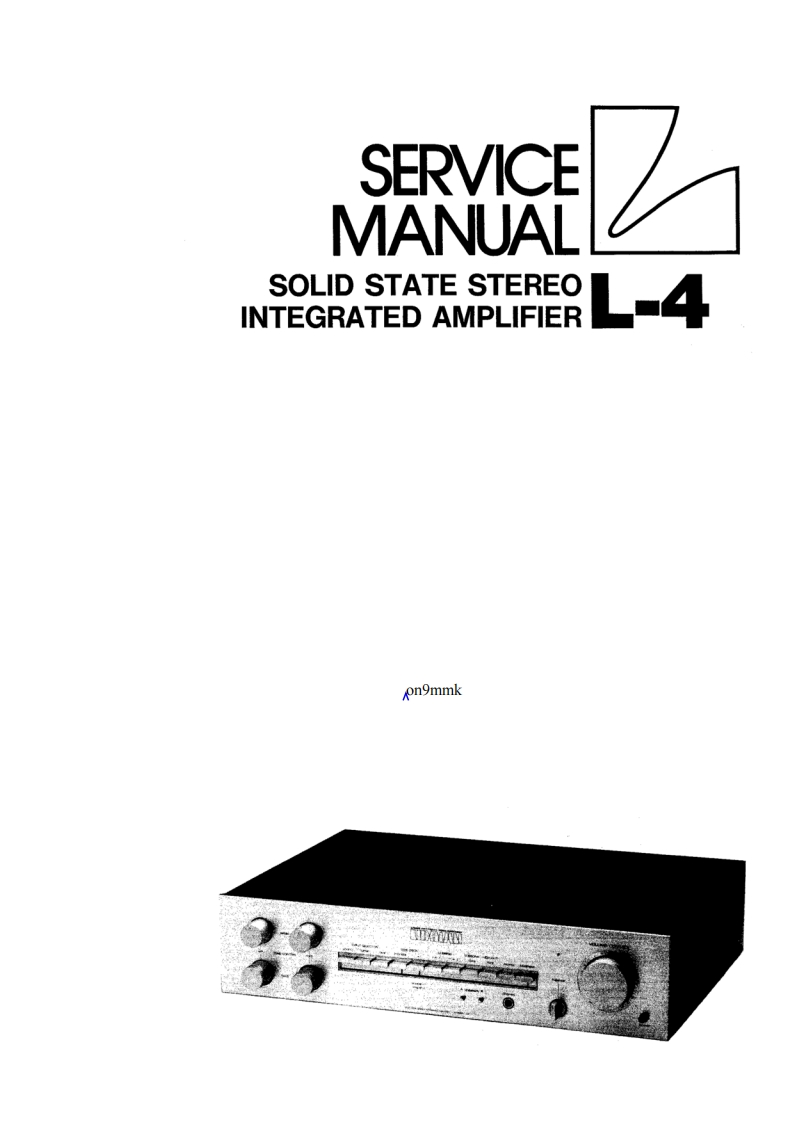 luxmanl4smr维修电器原理图
