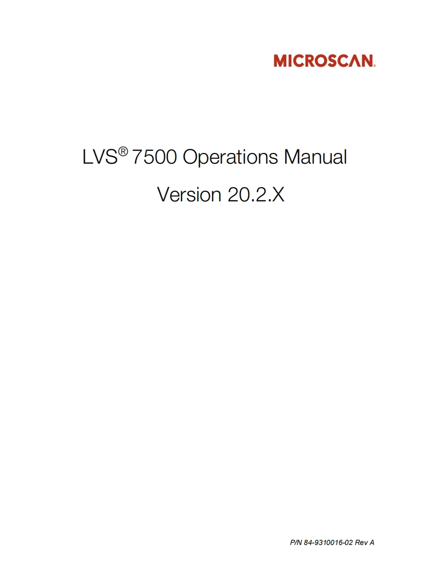 lvs-7500_scan_head_user_manual操作说明书手册新质力文库 - 聚焦新质生产力发展的数字化知识库_行业洞察 / 理论成果 / 实践指南免费下载新质力文库