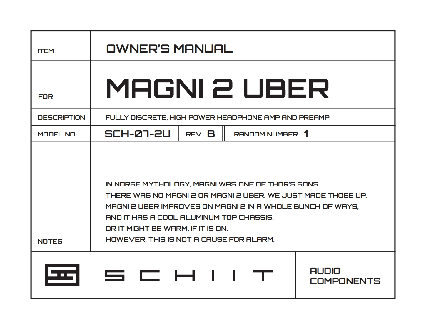 magni-2-uber-操作说明书手册
