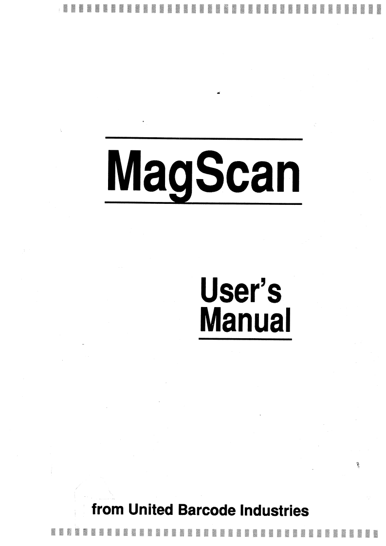 magscan_user_manual操作说明书手册新质力文库 - 聚焦新质生产力发展的数字化知识库_行业洞察 / 理论成果 / 实践指南免费下载新质力文库
