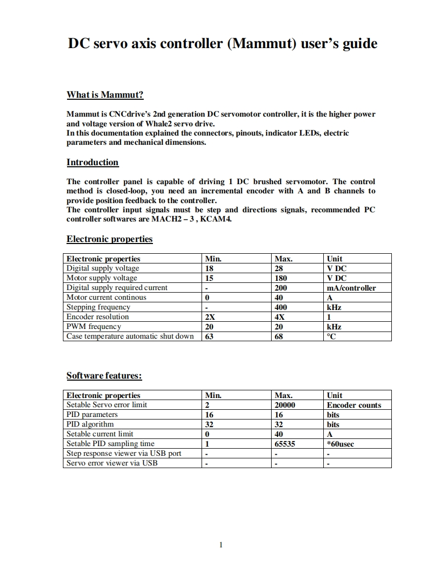 mammut_hardware_eng安装调试说明书手册