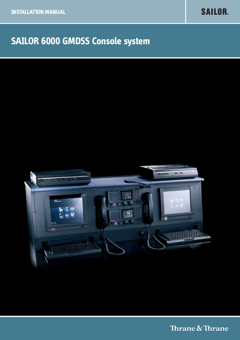 manual-SAILOR-6333D-A3-GMDSS-Console---2-Handsets---Blue---406333D-00500.pdf使用说明书手册
