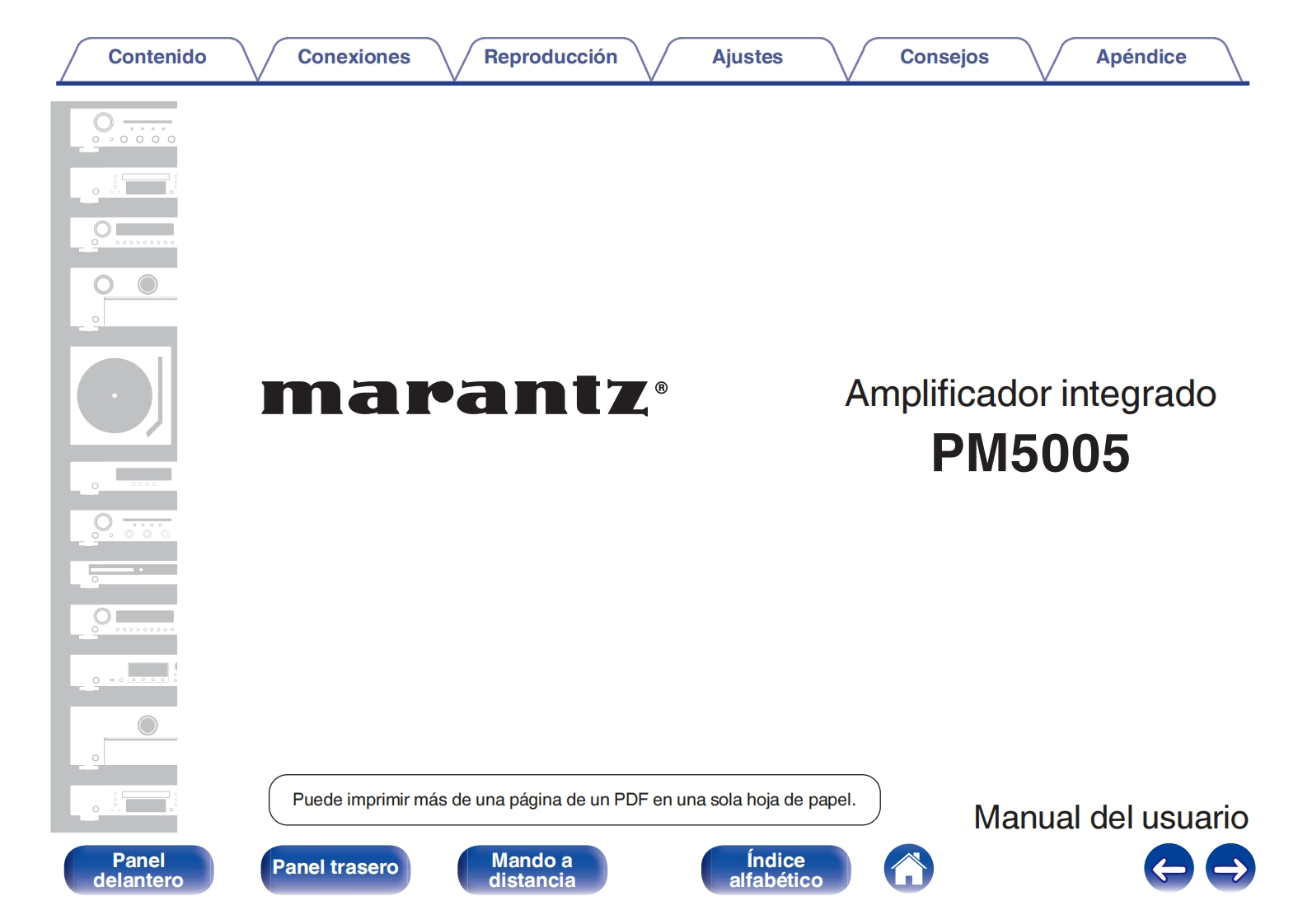 marantz-pm5005-es-manual