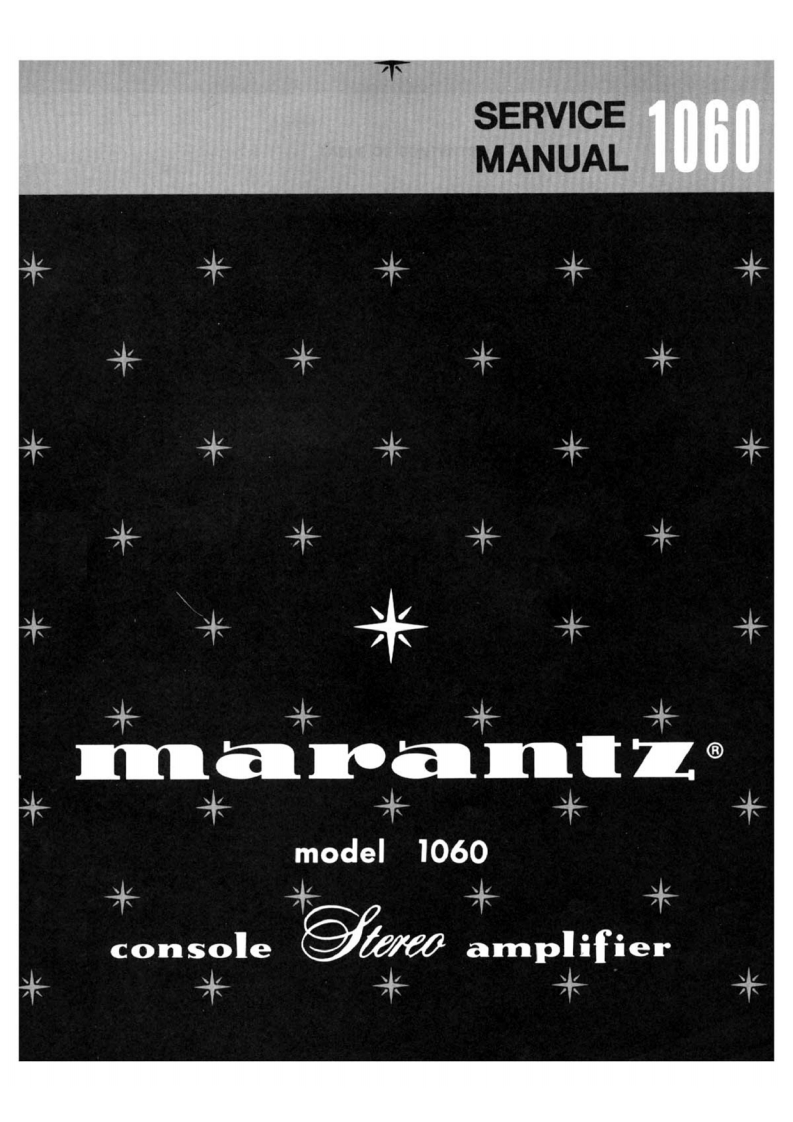 marantz1060service1维修电器原理图