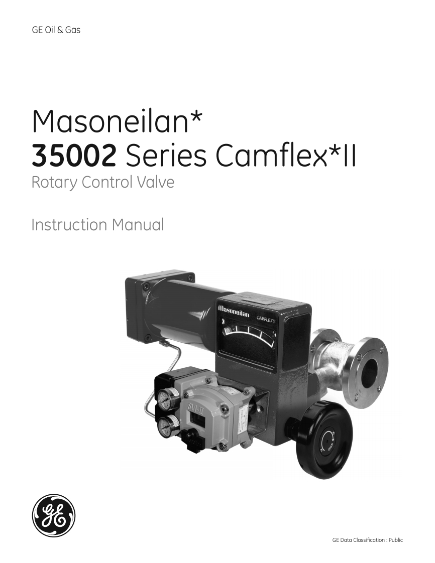 masoneilan_35002CAMFLEXII_im操作说明书手册