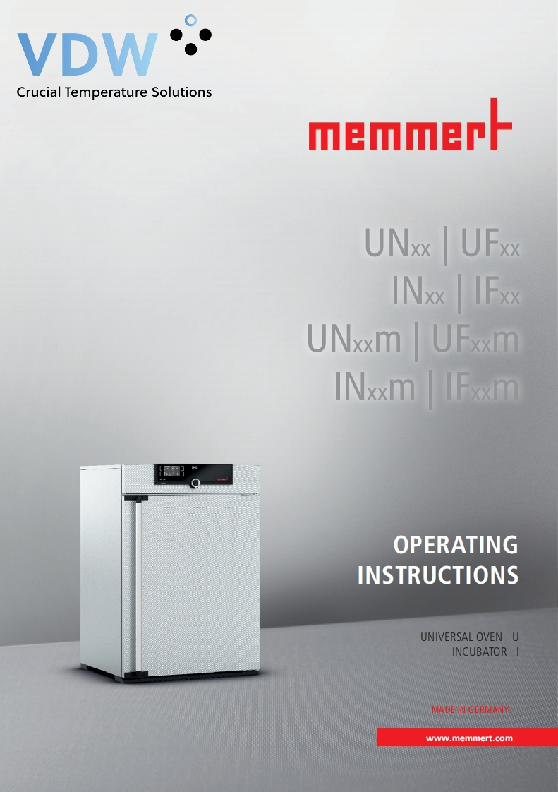 memmert-u-en-i-serie_pdf_20230130145254操作说明书手册