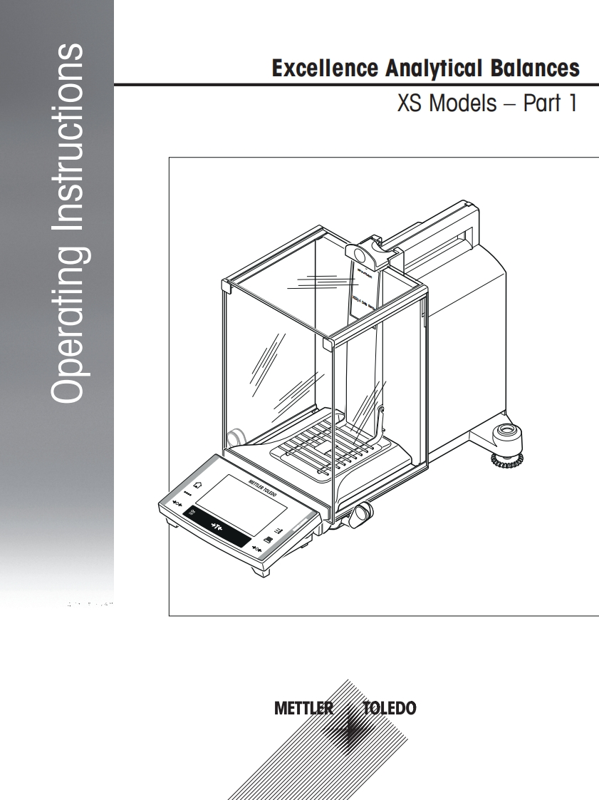 mettler-toledo-excellence-analytical-balances-xs_operating-操作说明书手册