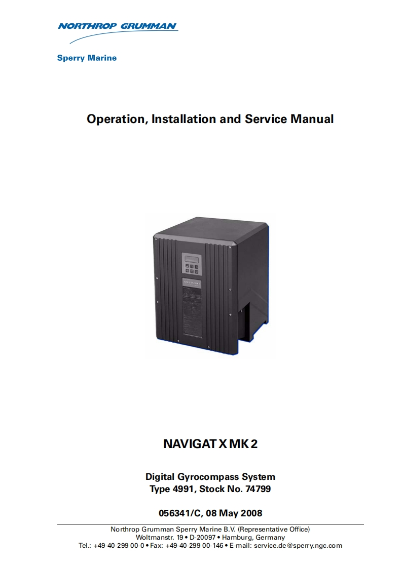 mk2_operation_installation_and_service_manual维修维护手册