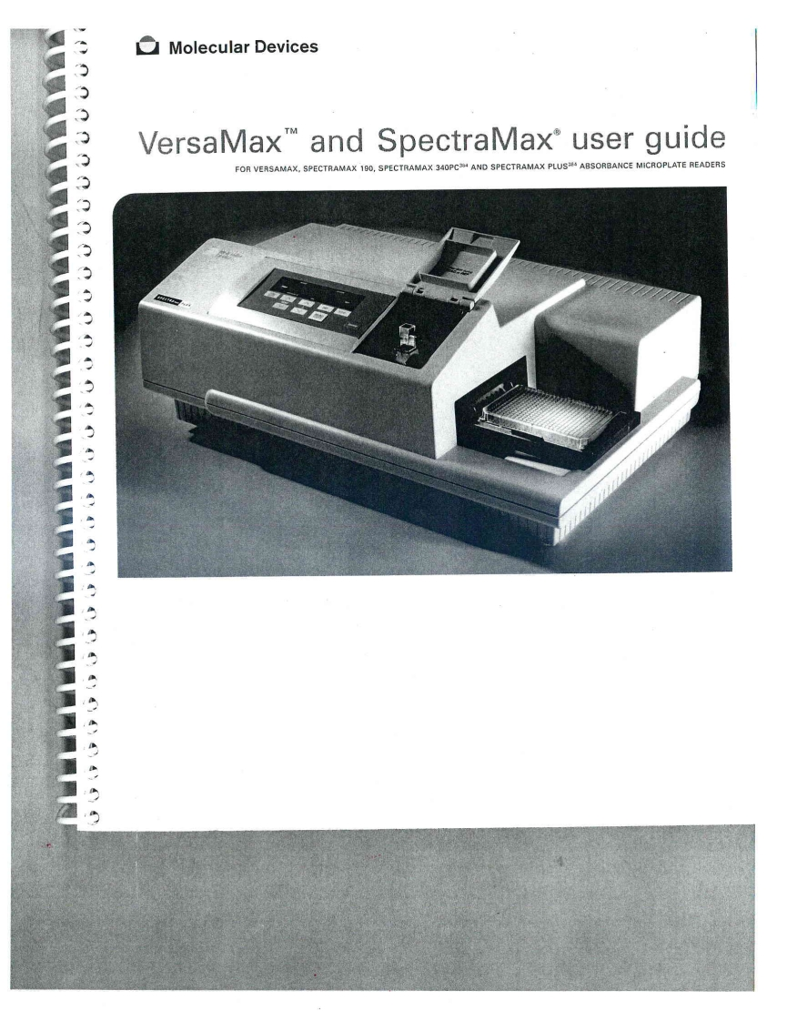 molecular-devices-versamax-and-spectramax-microplate-reader_操作说明书手册