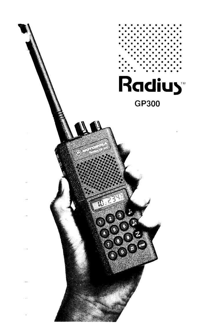 motorola_gp300_instruction_操作说明书手册-找手册网