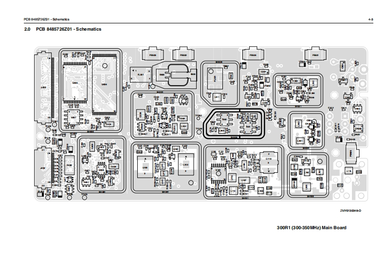motorola_gp300r1_维修用电器原理图