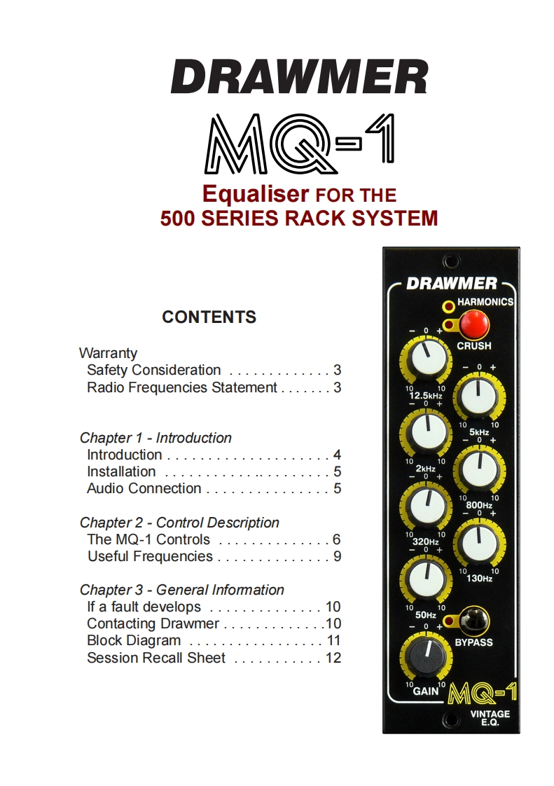 mq1_操作说明书手册