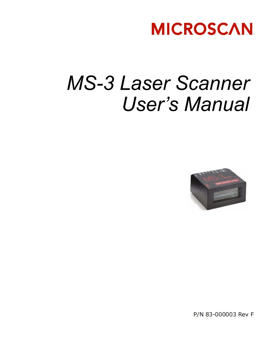 ms-3_laser_user_manual操作说明书手册